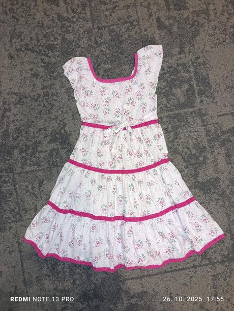 Dievčenské letné šaty, 128