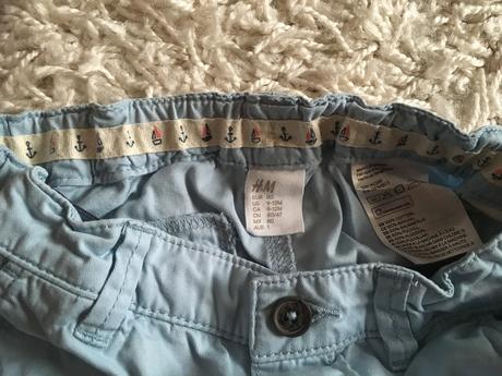 Nohavice, h&m,80