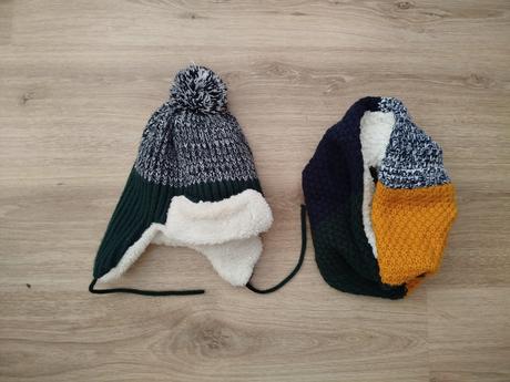 Čiapka+ nákrčník 122-134, 122