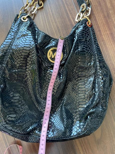 Kožená kabelka michael kors, michael kors