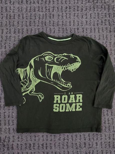 9 ks tričko s dlhým rukávom, 122