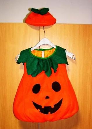 Karnevalový kostým tekvička od 2-3r,