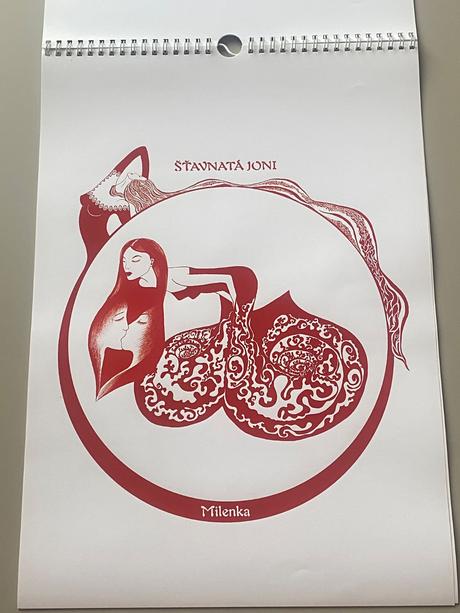 Nástenný kalendár mohendžodaro,