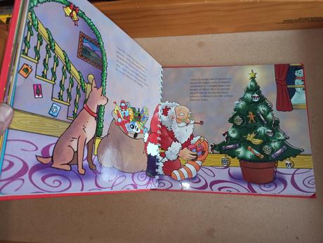 Christmas stencil book, 