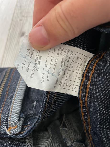 Džínsová maxisukňa, 36