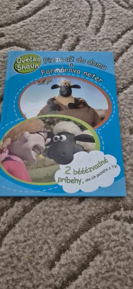 Knižka ovečka shaun,