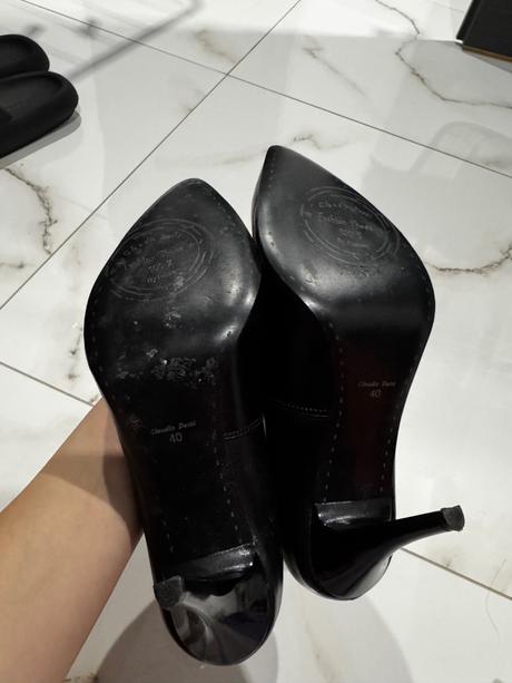Dámske čierne lodičky, 40