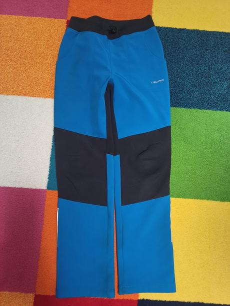 Softshellove teplé nohavice, lewro,152