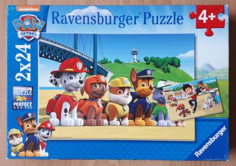 Ravensburger puzzle paw patrol 2x24 dielikov i., 