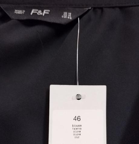Dámska blúzka velk.46 - nova, f&f,46