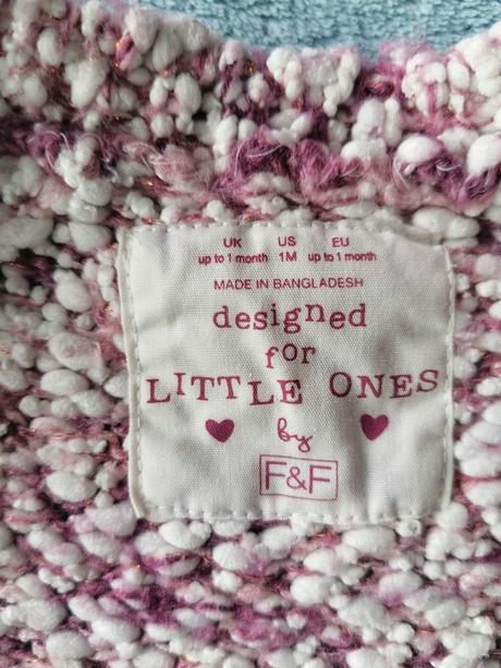 Ružový svetrík, f&f,56