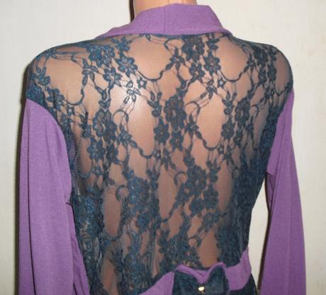 Luxusny cipkovany bavlneny kardigan,