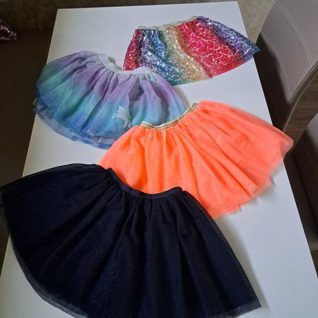 Detské tylové tutu sukne, 122