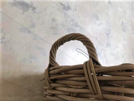 Kvalitný veľký prútený kôš, 