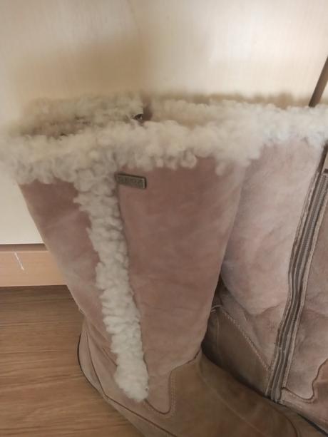 Teplé čižmy zn.geox respira veľ.36, geox,36