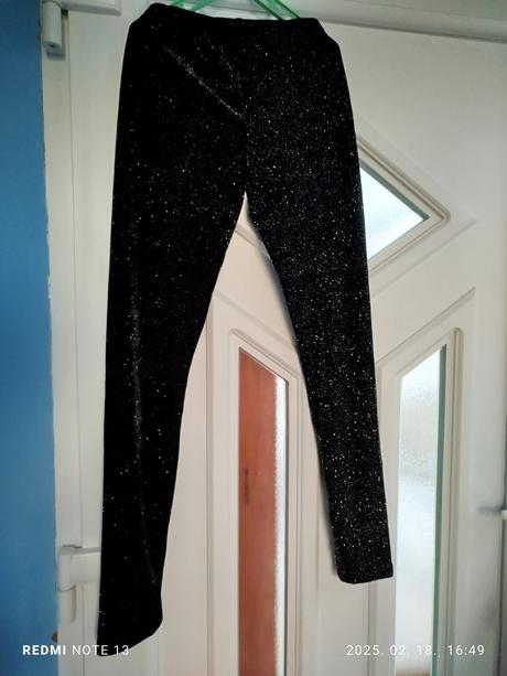 Elegantné zamatové leginy, amisu,s