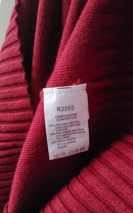 Šaty upletové s visačkou, 42 / l