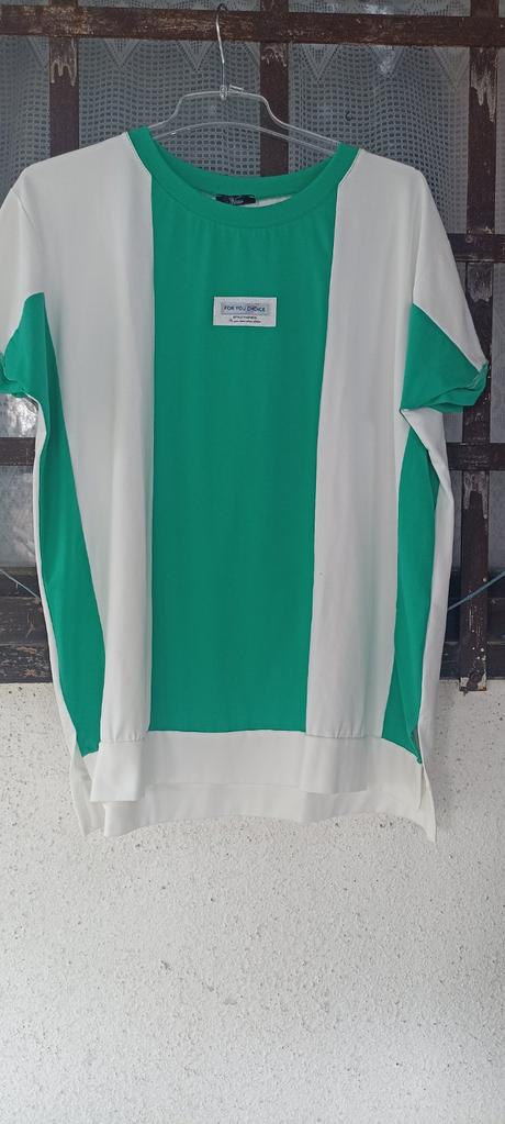 Dámske moderné tričko green, xl / xxl / xxxl