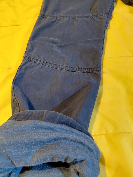 Zateplene nohavice, h&m,134