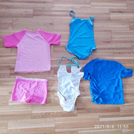 Dievčenské krásne plavky v 110/116 po mojej dcérke, calzedonia,116