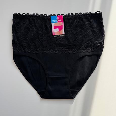 Dámske nohavičky s vysokým pásom 9891, 4xl / 5xl / xxxl