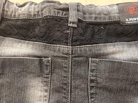 Džínsové sukničky 6-8 rokov, denim,128