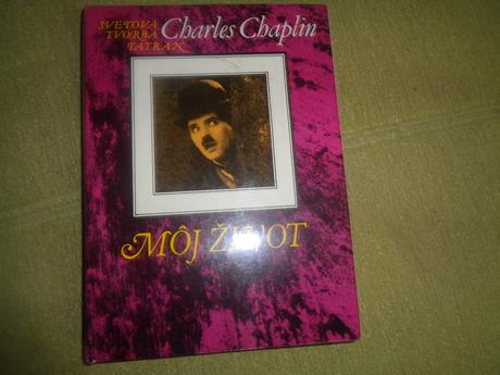 Predám knihu môj život -charles chaplin, 