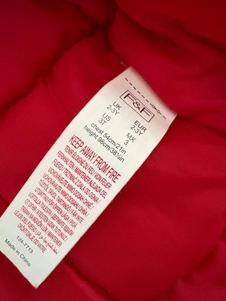 Zimna bunda f&f, nohavice lupilu, f&f,98