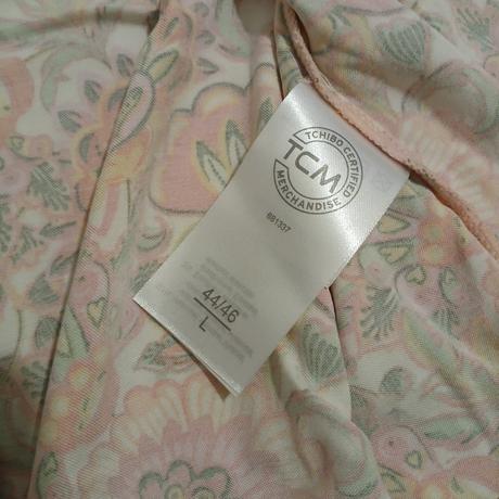 Farebný kvietkovaný midi župan, tchibo,44