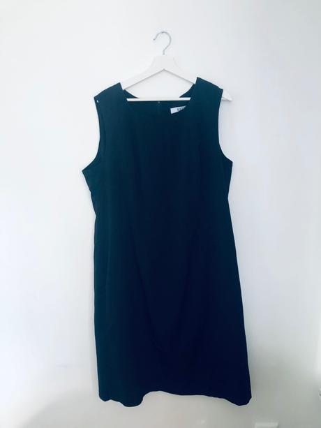 Čierne puzdrové šaty b.p.c. selection bonprix, bonprix,48