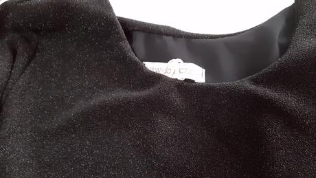 Nova čierna tunika top, l