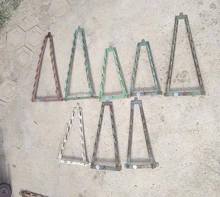 Retro držiaky na pokrievky, 