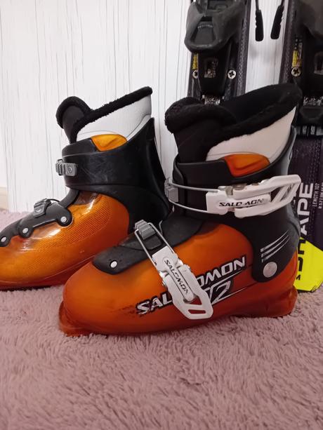 Lyžiarky a lyže, salomon,120-129 cm