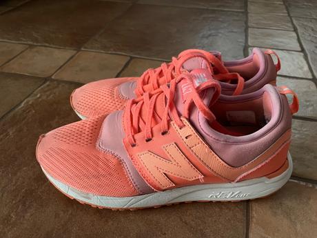Oranžové tenisky, new balance,38