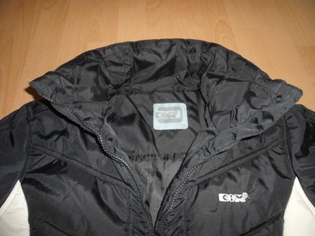 Cierna zimna damska bunda, m