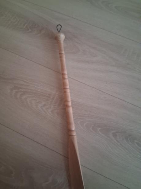 Drevený obuvak z dubového dreva, 