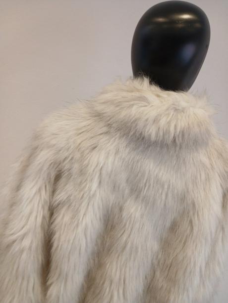 Dámska zimmá kožušinová bunda (46), xxl