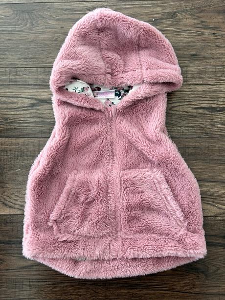 Huňatá vesta veľkosť 98, pepco,98