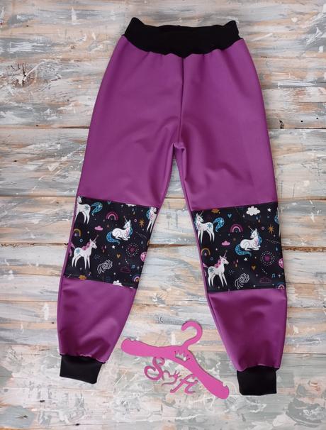 Zimné softshellové nohavice c, 68 - 140