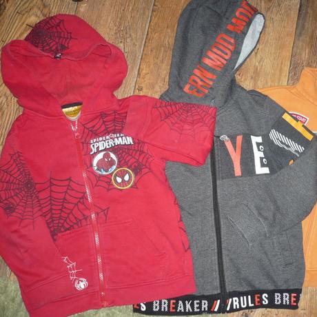 Mikiny 2ks spiderman, 110