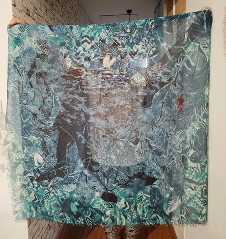 Vzorovaná šatka na krk, 