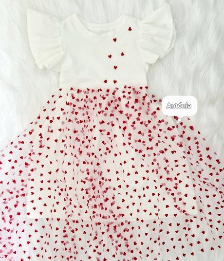 Šaty-srdiečko, 50 - 134