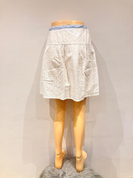 Dámska letná sukňa biela overkids (s), s