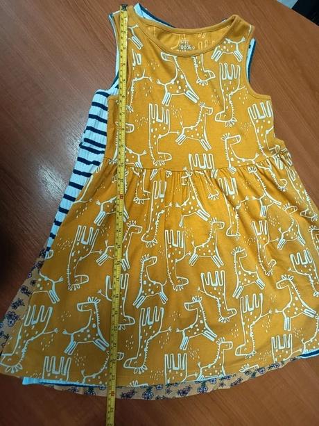 Nové šaty 122, 6-7 rokov, c&a,122