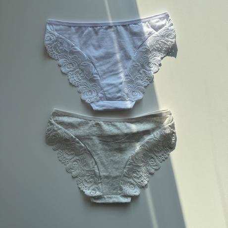 Dámske nohavičky s čipkou 8897, l