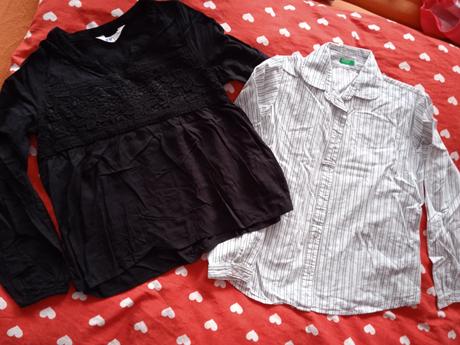 Blúzky 146/152, h&m,146