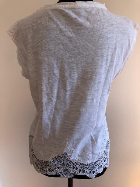 Tričko s čipkou, m