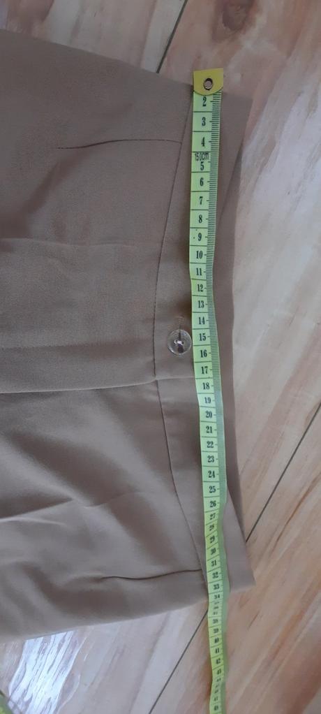 Hnedé letné nohavice l, l