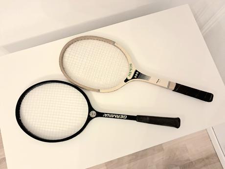 Tenisove rakety detske retro, 