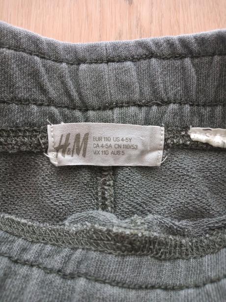 Tepláky h&m, h&m,110
